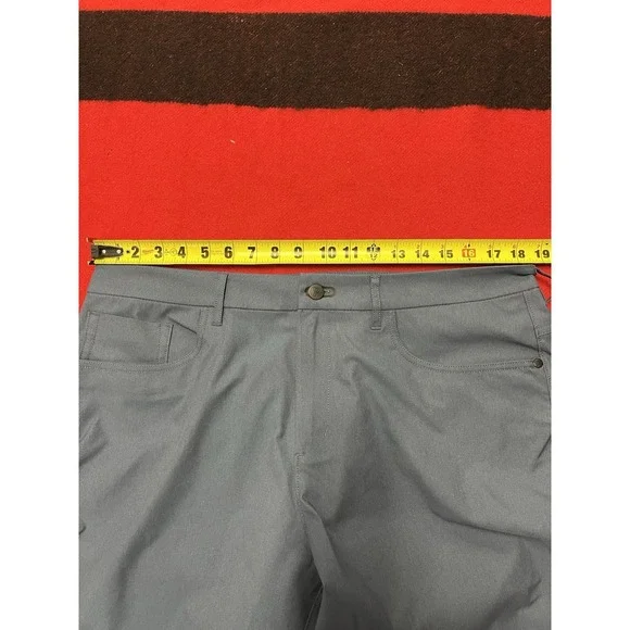 Men's Athletic Fit Tech Pants Public Rec, Size 36x34 - Picture 7 of 9